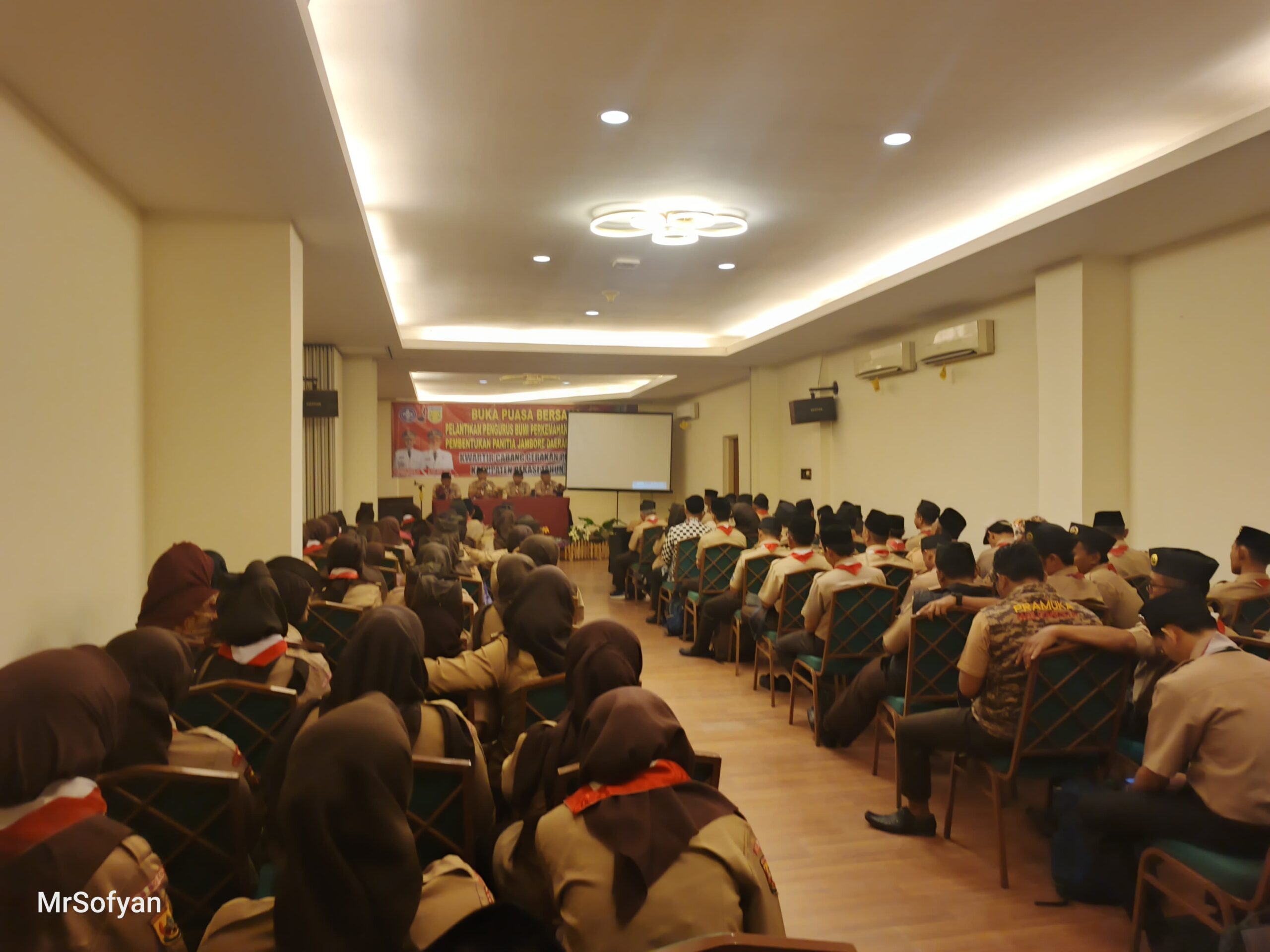 Foto : Pelantikan Anggota Jambore 2025
